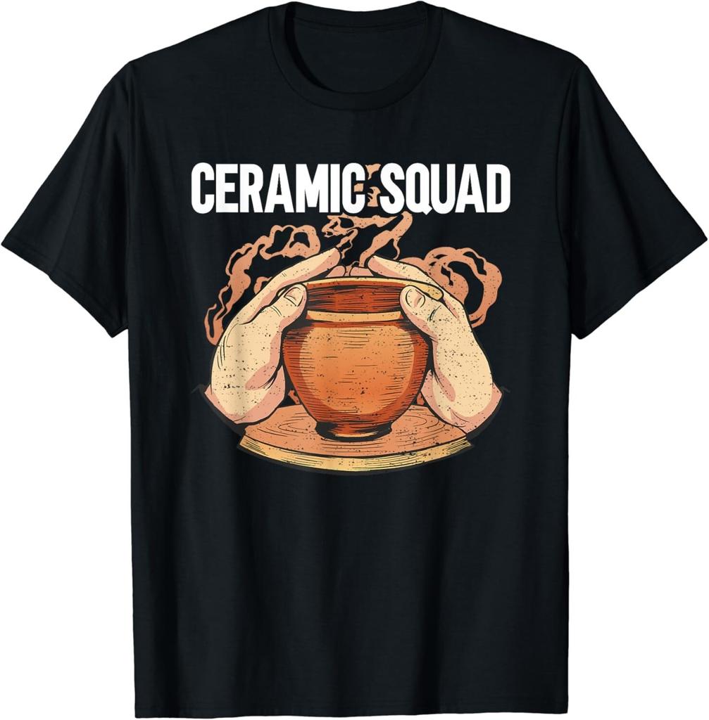 Funny Pottery Ceramic Squad Gift Unisex T-Shirt