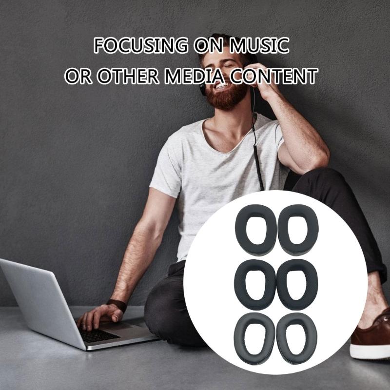 Сменные амбушюры с охлаждающим гелем для игровых гарнитур H6Pro, амбушюры для меломанов, аудиофилов, аксессуар