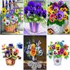 New Arrival Diamond Painting Flower Kit Diamond Art Diamond Embroidery Sale Full Round Drill Mosaic Decorations Home