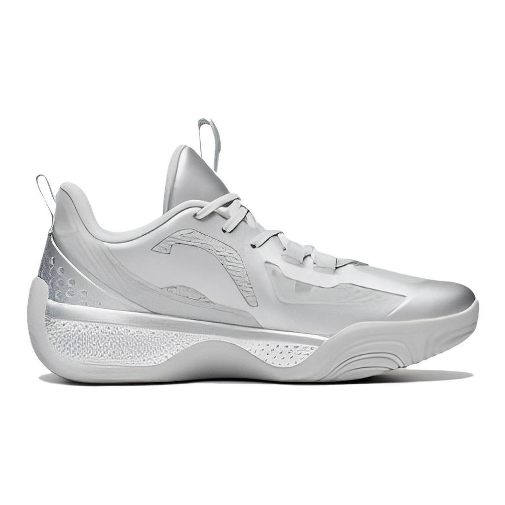 Li Ning Teen Childrens Shadow Bounce Technology Non-Slip Shock Absorbing Durable Lightweight Rebound Low-Top Childrens Basketball Shoes YKBT054-9
