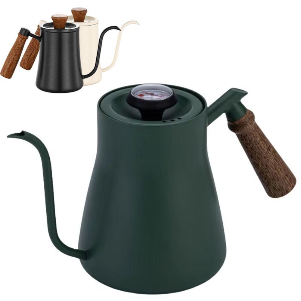 Drip Port Goose Neck Coffee Pot Stainless Steel Long Narrow Drip Carafe  Home