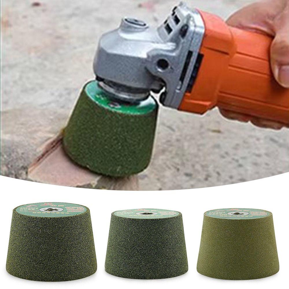 For 100 Type Angle Grinder Polishing Grinding Wheel Grit 50/100/200Grit Carbide Angle Head