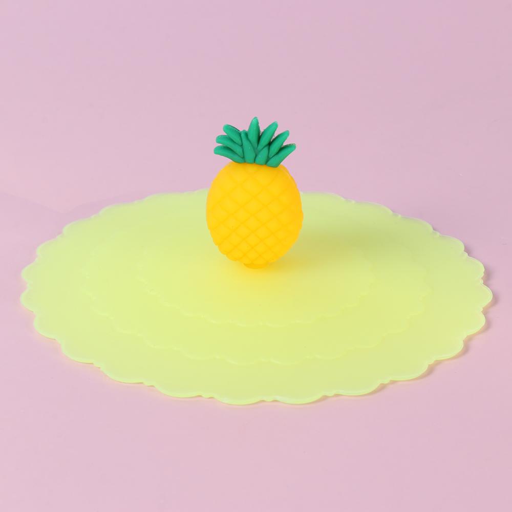 Seal Tea Coffee Lids Reusable Leakproof Silicone Cup Cover Dustproof Suction Cup Cover