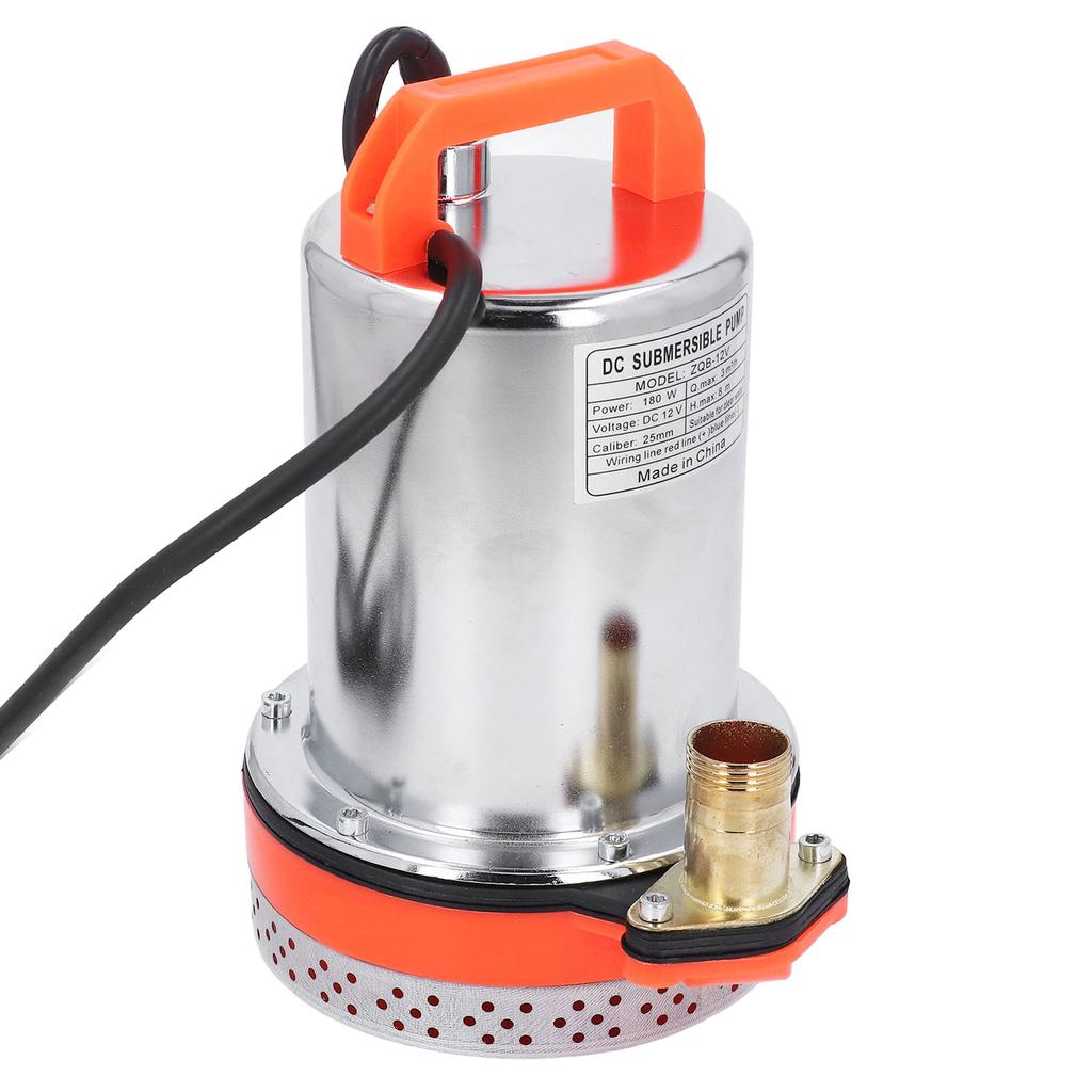 12 В солнечный погружной насос 180 Вт 1 дюйм выход 8 м подъем солнечный водяной насос для орошения сада