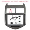 9-дюймовая рамка-переходник для магнитолы для Chevrolet Aveo 2 Sonic T300 2011-2015 Адаптер Canbus Box Декодер Кабель Панель для головного устройства радио