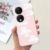 For Honor X7b Case CLK-LX1 CLK-LX2 CLK-LX3 Protective Cover Cute Astronaut Daisy Soft Silicone Funda For HonorX7b X 7B 5G Bumper