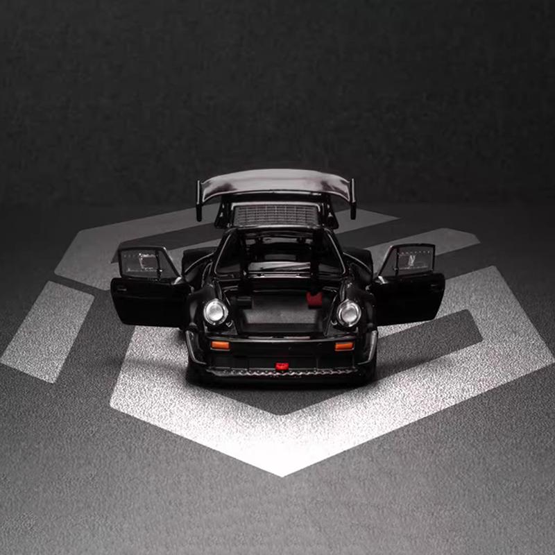 AABKN1 New In Stock Fg 1:64 Porsche 911 Rwb 930 Alloy Miniature Diecast Model Porshce Sports Rauh Welt Car Toys Kids Gift