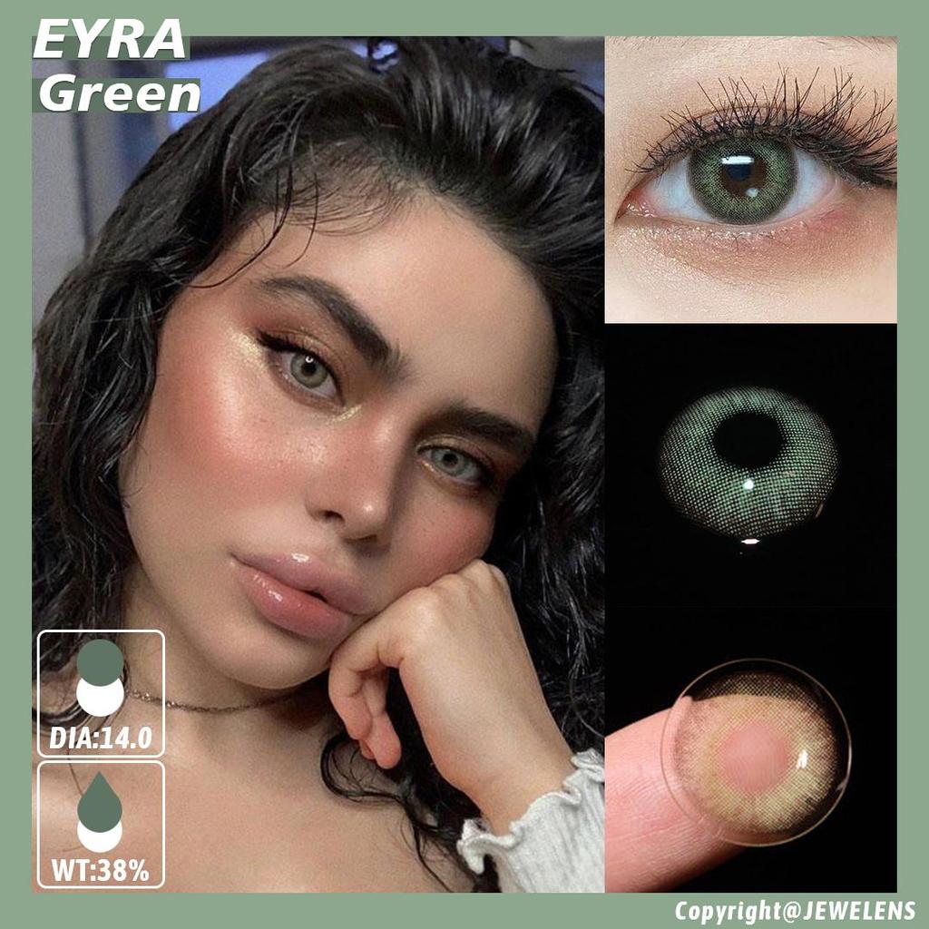 Colored Contact Lenses 2pcs Cosmetic Contacts Yearly with Case