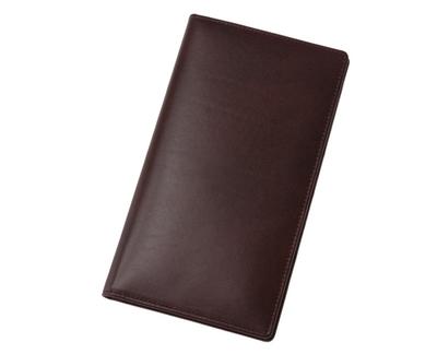 Футляр на 20 карт, кожа 8257 [Cypris] Ширасаги (шоколад)