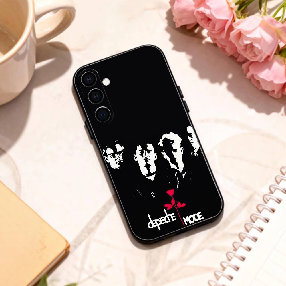 B-Band Depeches M-Modes Чехол для телефона для Samsung Galaxy A73,A72,A71,A70,A53,A52,A51,Другие Мягкий черный корпус