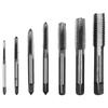 Набор из 7 шт. метчиков с наружной резьбой, сверло по металлу M3 M4 M5 M6 M8 M10 M12, метрическая ударная резьба, метчик, механические инструменты для мастерской