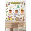 Three Months Mega Set Recep Aban Ramadan Glass Wall Door Sticker Set