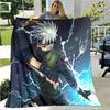 Super Clear 3D Naruto Bed Blanket Office Home Hiking Picnic Thick Quilt Fashionable Bedspread Flannel Blanket