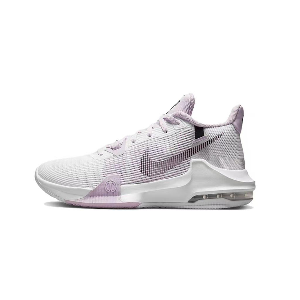 Nike Air Max Impact 3 Нескользящие Устойчивые к истиранию Низкие Баскетбольные кроссовки Мужские Циановый Розовый DC3725-101(Команда546--КОРОБКА)