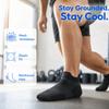4pcs Breathable Sports Socks Shock Absorption Shock Absorption Socks Running Socks  For Basketball