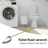 Ключ для смыва унитаза Простая установка Регулируемые отверстия Ручка для унитаза Оптимальный сменный элемент для бачка унитаза