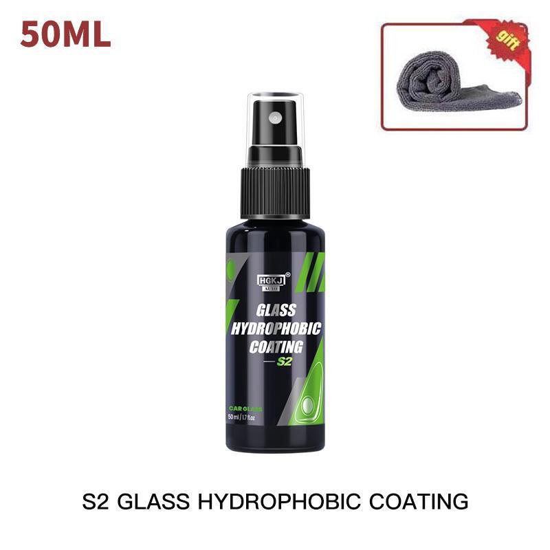 HGKJ S2 антидождь для автомобилей, стекло, водоотталкивающий спрей, долговечное керамическое наногидрофобное защитное покрытие для лобового стекла
