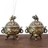Alloy Incense Burner Animal Foot Plate Three Legged Stove  Tea Ceremony Home Decoration