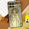 Alphonse Mucha Painted Case For Samsung Galaxy M31 M51 M21 M12 M32 M52 M20 M13 M23 M33 M53 M14 M34 M54 M30s Cover