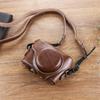 Sony ZV-1 ZV-1F Camera Case With Stand PU Leather Cover Compact Digital Cute Cartoon Design Shoulder Strap Bag