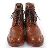 Отличные ботинки Tricker's Moulton Wingtip Country Boots Кожаные Коричневые Женские L5780 Б/у