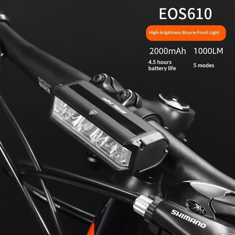 Велосипедный фонарь 2000-8000 мАч Eos610 640 Велосипедный фонарь Водонепроницаемый фонарик USB-зарядка Горная дорожная велосипедная лампа Велосипедный фонарь