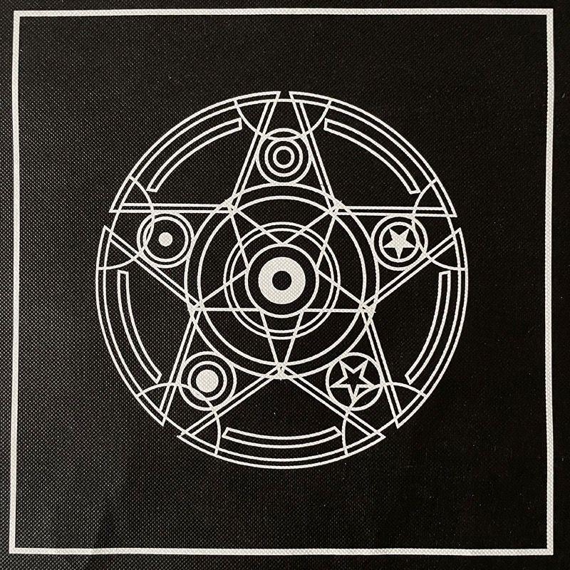 1 шт. скатерть для карт Таро, игра в карты зодиака, коврик для гадальных карт, тканевый коврик для настольной игры, декоративная скатерть для настольной игры