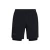 Under Armour Запуск Спортивные шорты Мужские Черные 1361497-001