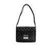 LOUIS VUITTON cabaret Damier Vernis Shoulder Bag enamel black M92124 Used