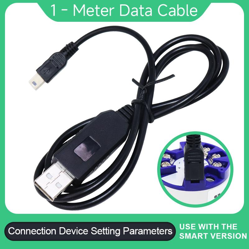 PT100 RTD Thermal Resistance Temperature Transmitter DC24V 4-20mA Output Temperature Transmitter 0-50 0-100 Degree Input Type 2