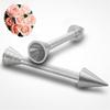 Aluminium Alloy Rod Kitchen Glutinous Roses Flower Holder Decoration Pastry Sticks Baking Cone Cream Tools Piping Cake Tools