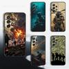 Крутой чехол Спецназ Армии для Samsung S21,S20,S10,Plus,S9,S22,S25,Ultra,S24,S23,FE,Lite, Мягкий Силикон Черный