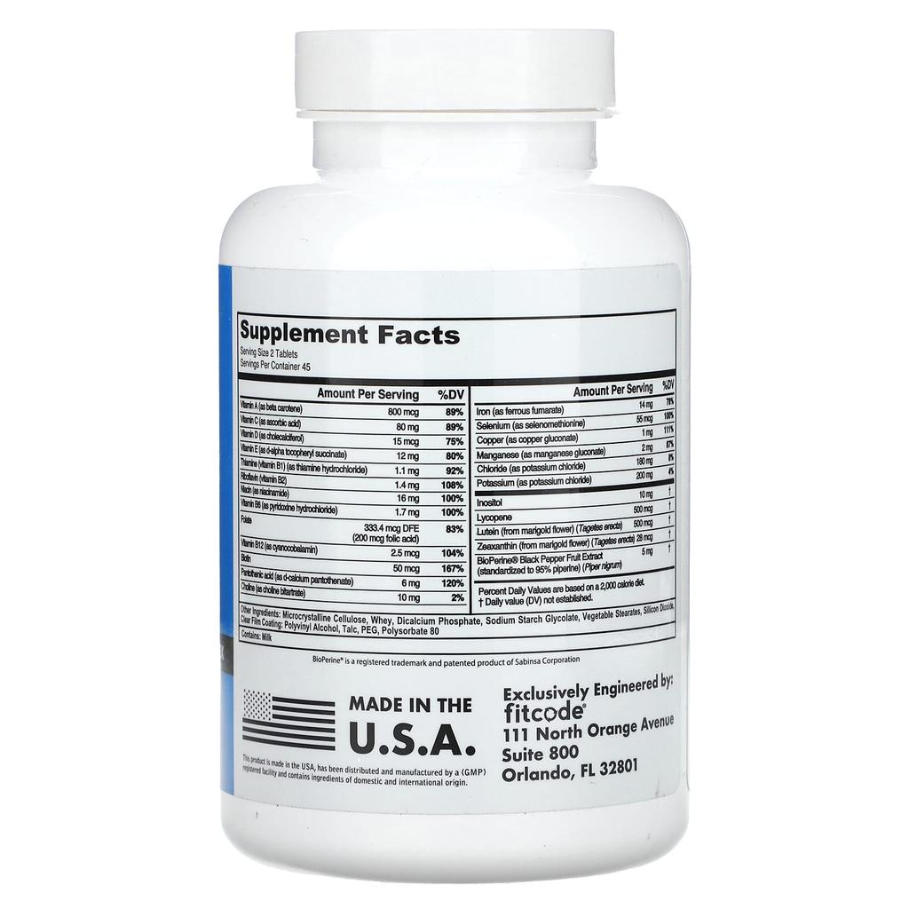 Fit Multi, Complete Multivitamin Complex, 90 Tablets