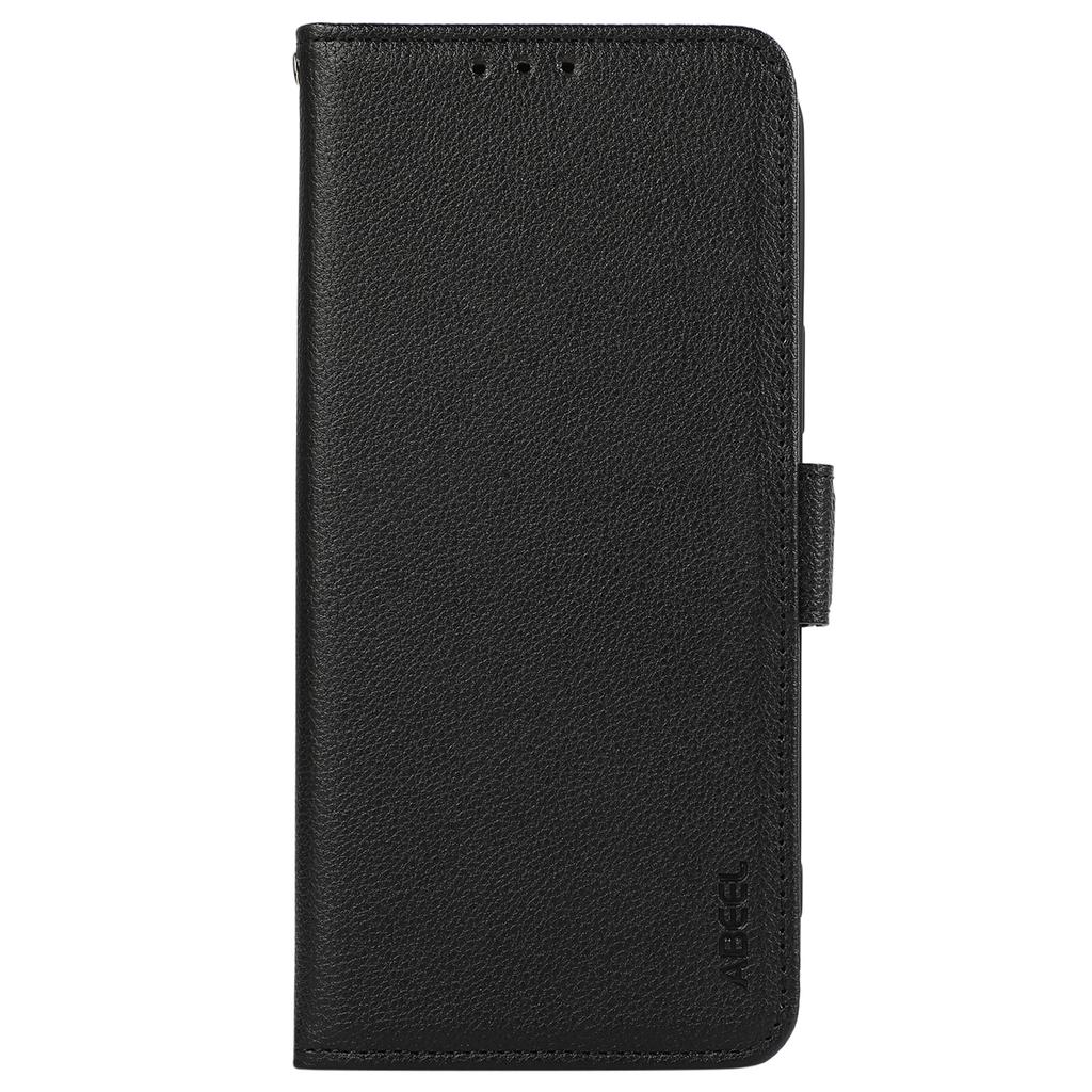 ABEEL For Xiaomi 14T Case Litchi Texture Leather RFID Blocking Phone Cover