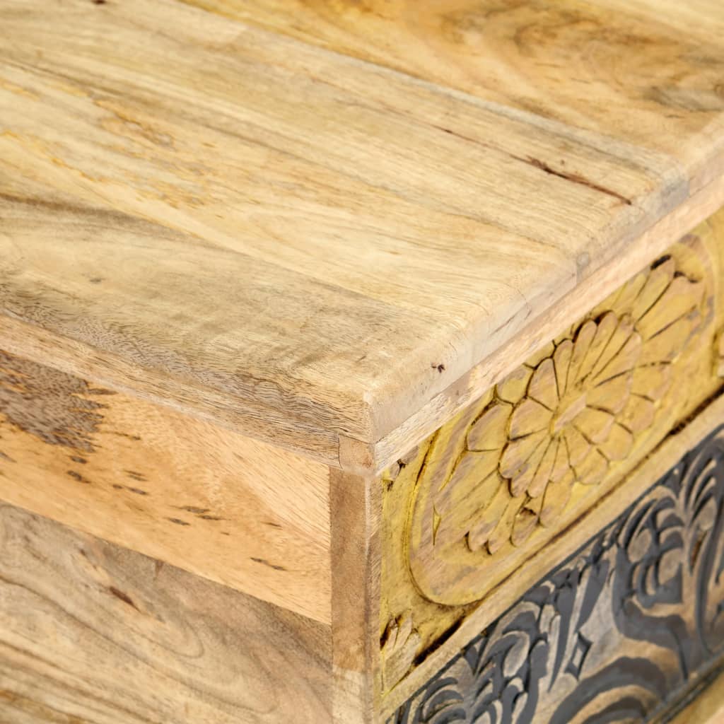 Coffee Table 100 x 50 x 35 cm Solid Mango Wood