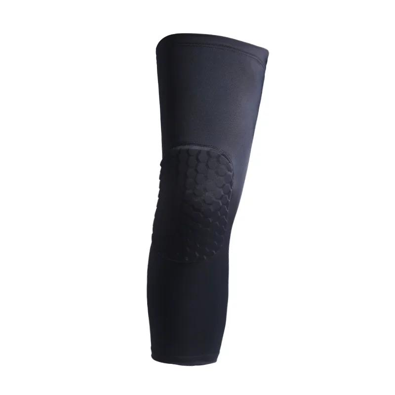 Orky Basketball Honeycomb Anti-Collision Knee Protector Men's Professional Thin Menisci Long Protective Leg Women's Sports Protective Gear Equipment
