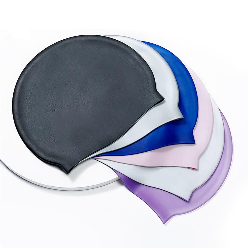 Competition Silicon Swim Caps Water-proof Swimming Hats Customized Logo Swimming Caps