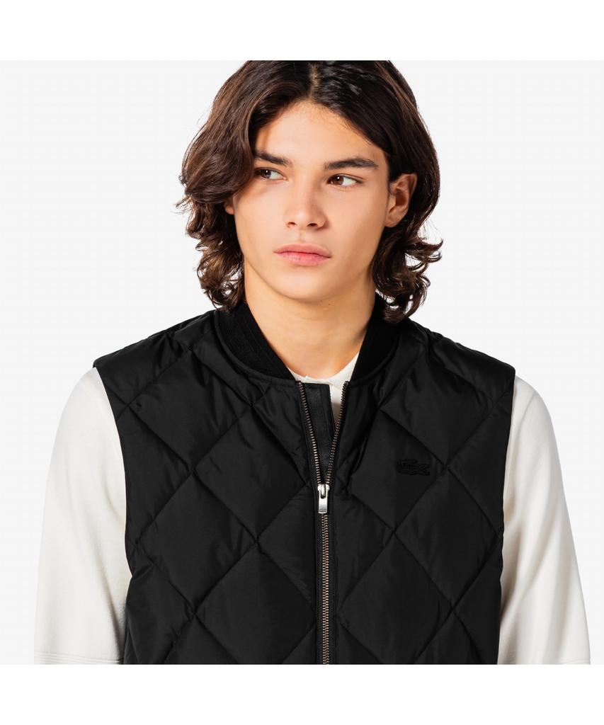 Lacoste Men'S Diamond Quilted Down Vest Bh282E-55N 031