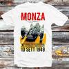 Monza Grand Prix Race 1949 Auto Racing T Shirt B1396