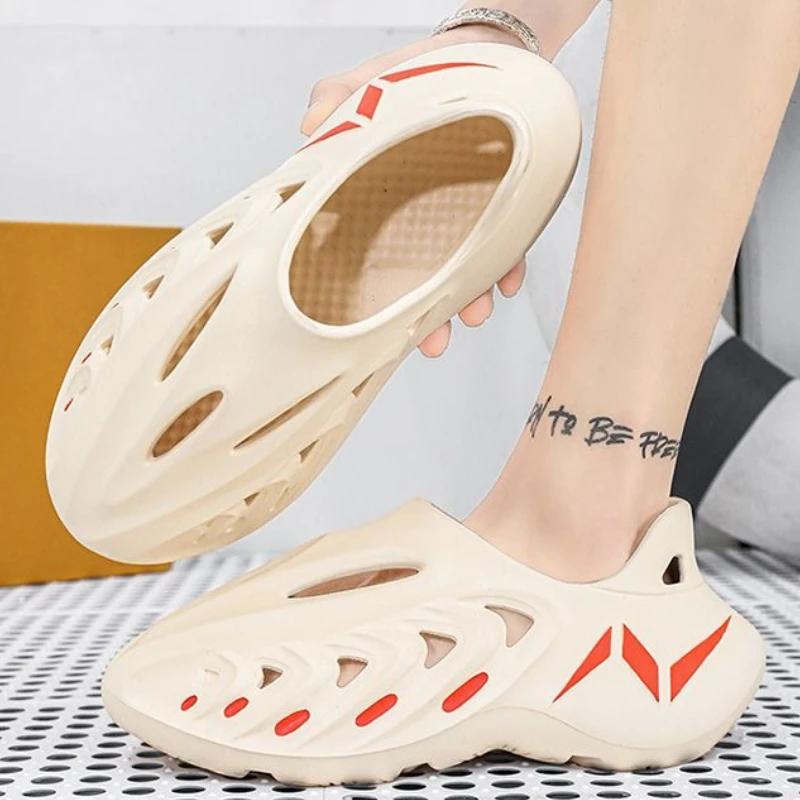 Fashion Ultralight Shoes for Men Odor-proof Pvc Summer Sale Color New Design 2025 Daily Use Comfortable Fashion Luxury H 39 Man Sandals