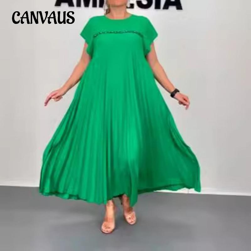 Women's Summer Pleated Sexy Fashion A-line Dress