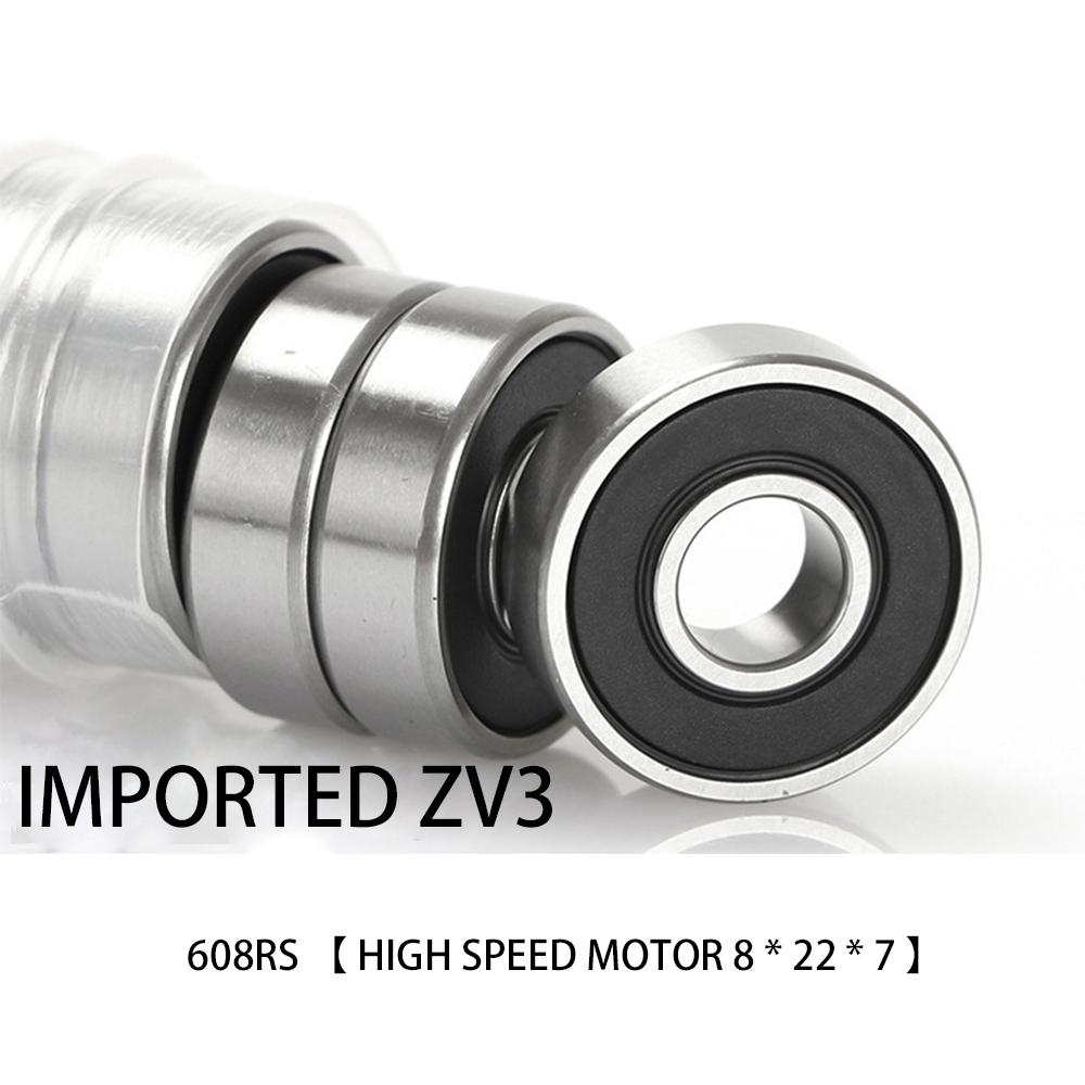 Высокоскоростной 608ZZ 608RS подшипник из углеродистой стали роликовые коньки самокат миниатюрный шарикоподшипник с глубоким желобом