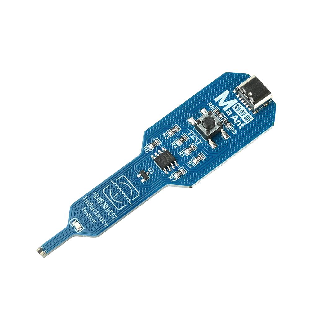 Type-C Inductance Tester Electromagnetic Non-Contact Fault Detection for Phones PCB Motherboard Repair Diagnostics Tool