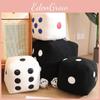 Dice Toy Plush Cartoon Stuffed Doll Cushion Home Decoration Cute Kids Gifts