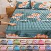 Cotton Soft Bedding Sheet Mattress Cover Thicken Quilted Bedspread Elastic Sheets Non-slip Sheet Dust Cover Fitted Sheet Mattress Topper