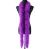 2 Meter Purple Fluffy Marabou Feather Boas For Diy Craft Sewing Trim Home Wedding Party Christmas Decoration 22G