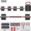 Adjustable Dumbbell Set for Men's Fitness - Beginner Friendly Arm Muscle Equipment