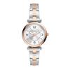 Fossil CARLIE ES5201 Women's Watch In Silver and Pink Gold