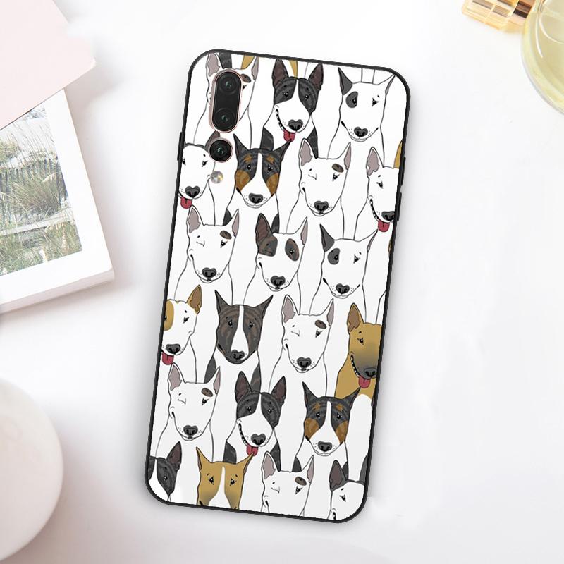 Чехол для телефона Huawei Nova 11 10 9 SE Y70 Y60 Y90 Y61 Y91 Y73 Y72 12i 11i 8i P30 P40 Lite P60 Pro с изображением английского бультерьера