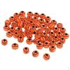 60шт баскетбольные бусины из смолы разных цветов DIY ювелирные аксессуары оранжевый